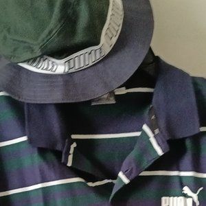 Puma short sleeve shirt with Puma Hat (BRAND NEW )